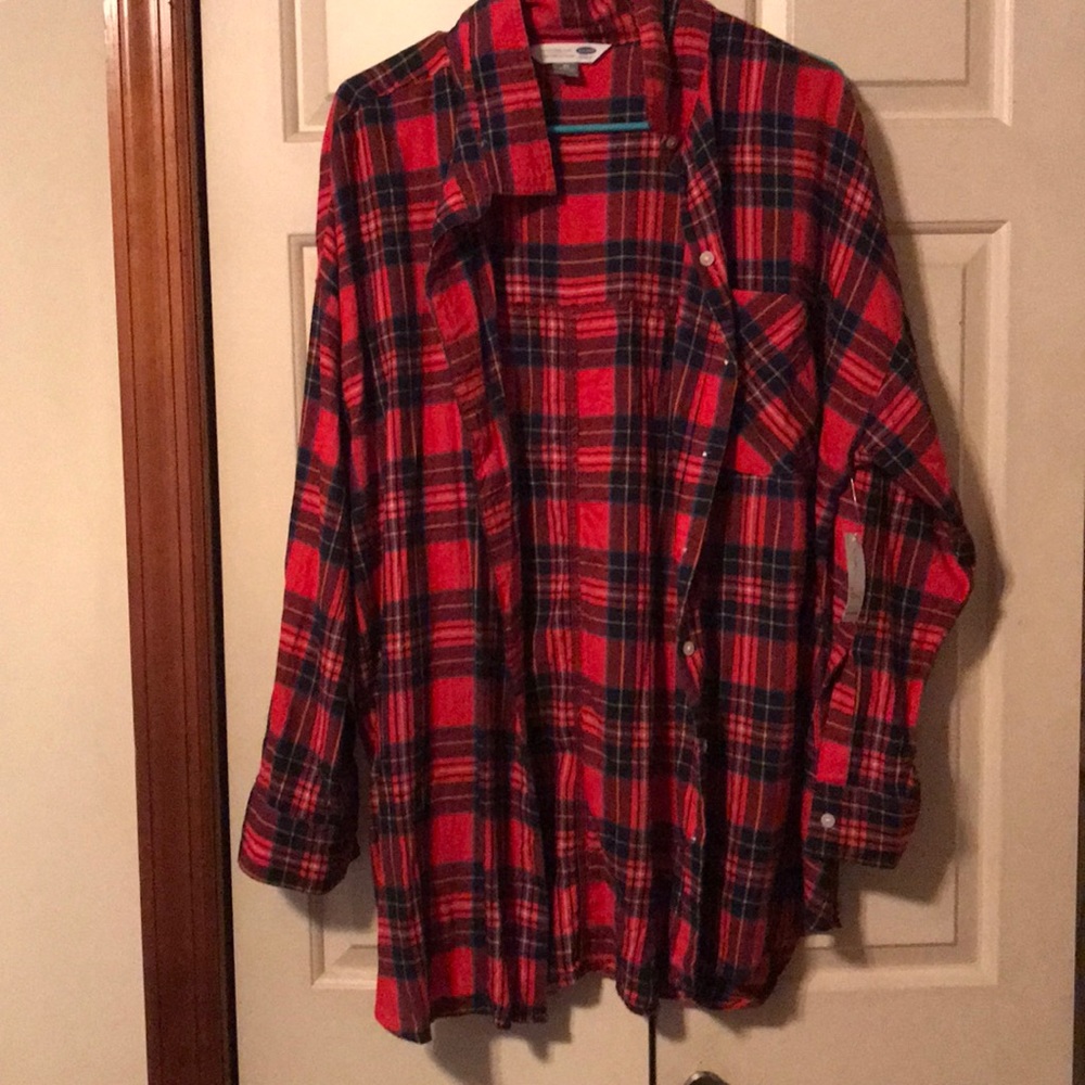 Plain button down